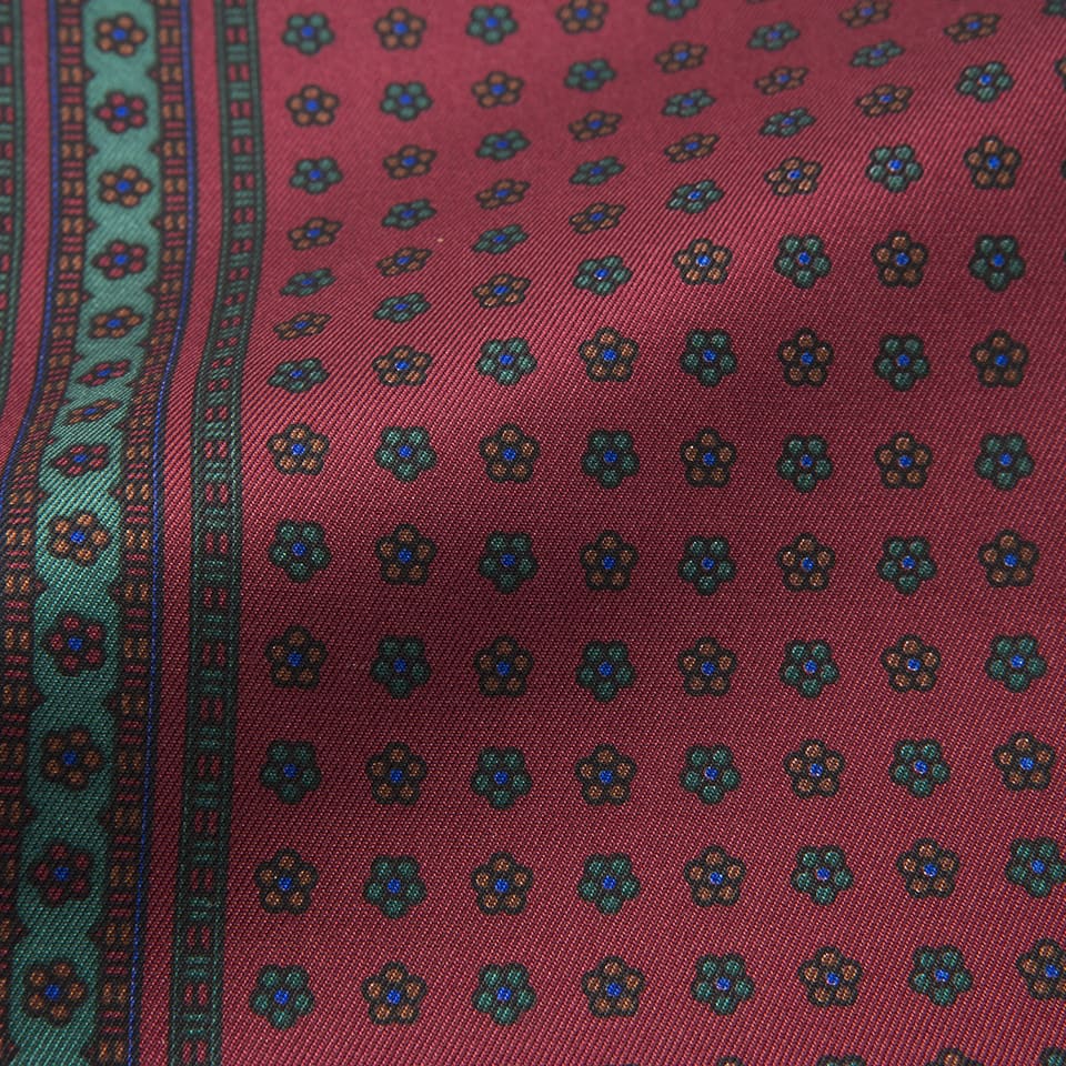 FAIRFAX/花小紋柄ポケットチーフ | FAIRFAX COLLECTIVE