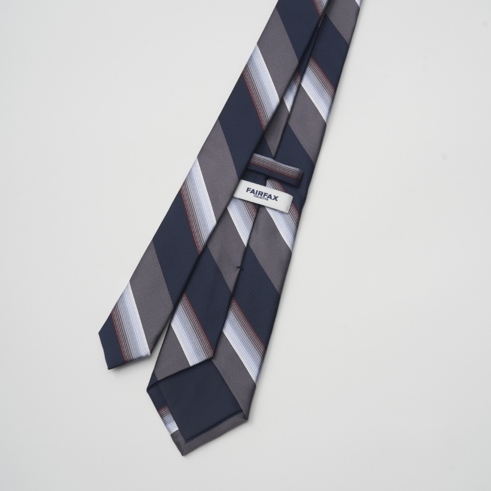 FAIRFAX/グレーコレクション｜ストライプタイ | FAIRFAX COLLECTIVE