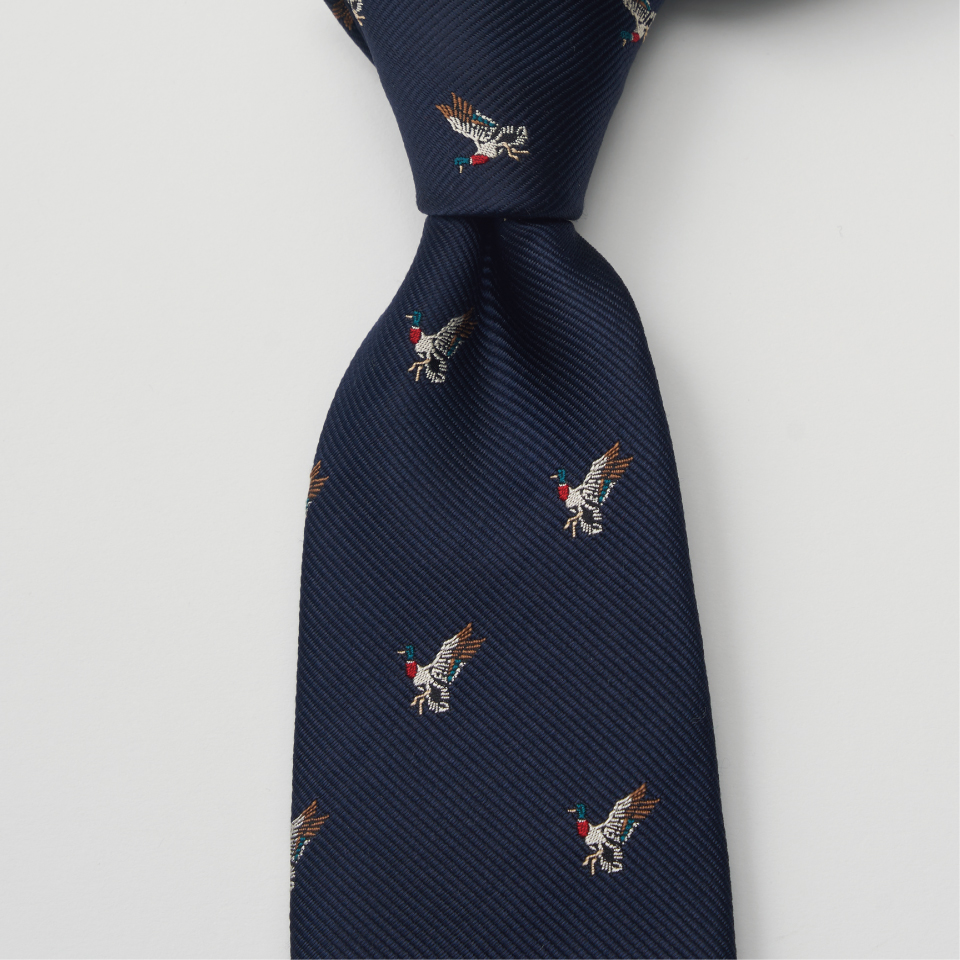 ハーツ(スコットランド・プレミア) Tie 希少品 FAIRFAX/GOOD OLD TRAD TIE｜バード | FAIRFAX COLLECTIVE