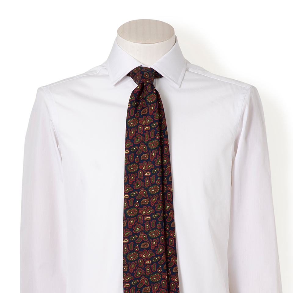 JOHN COMFORT ペイズリー柄ネクタイ JOHN COMFORT ネクタイ ⁄ シルク ペイズリー柄 ジャカード : ZOZOTOWN