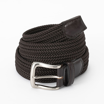 フェアファクス　トラディショナルメッシュベルト　ダークブラウン 楽天市場】 FAIRFAX /フェアファクス > ○BELT > 帆型バックル
