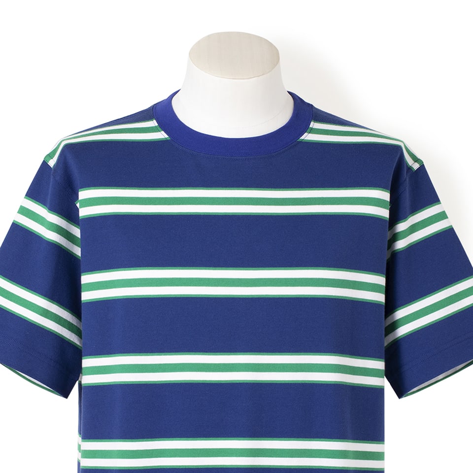 shufly/FAIRFAX/レジメンタルストライプ柄Tシャツ | FAIRFAX COLLECTIVE