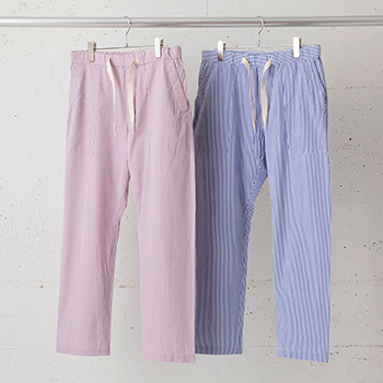 &ease/STRIPE BAKER PANTS