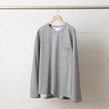 &ease/WASHABLE SILK KNIT V-NECK PULLOVER