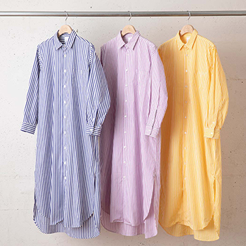 &ease/CHECK NIGHT SHIRT