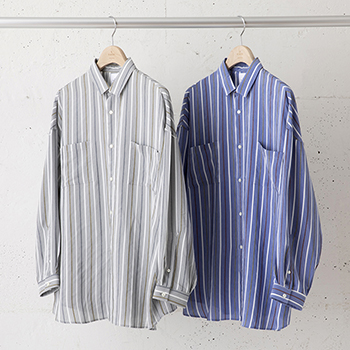 &ease/MULTI STRIPE COACH SHIRT