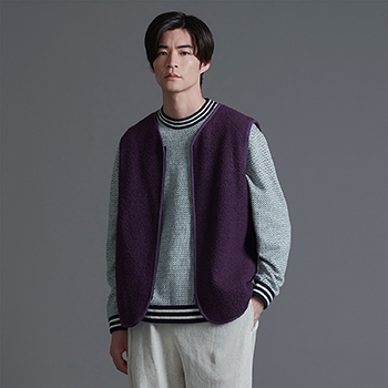 &ease/BOA FLEECE HALF ZIP PULLOVER